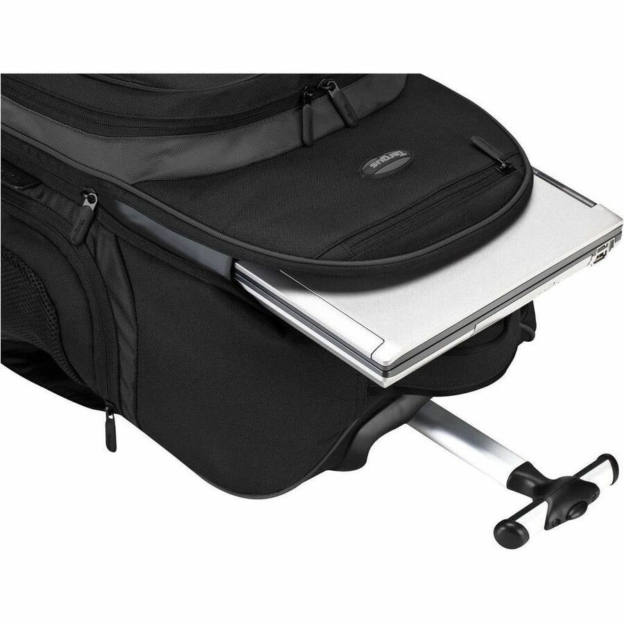Targus 16-Inch Compact Rolling Backpack TSB750US for MacBook Pro and Laptops up to 17 inches in Black