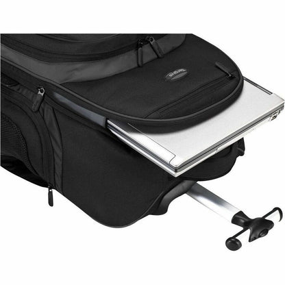 Targus 16-Inch Compact Rolling Backpack TSB750US for MacBook Pro and Laptops up to 17 inches in Black