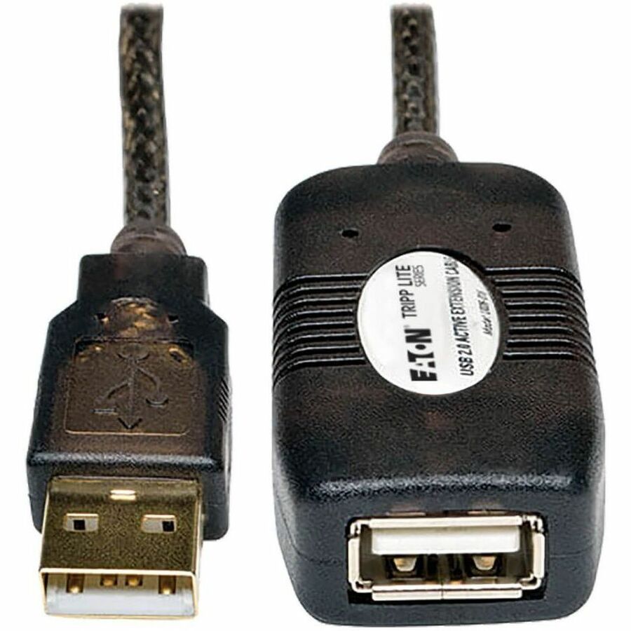Eaton Tripp Lite Series USB 2.0 Active Extension Repeater Cable, 16 ft
