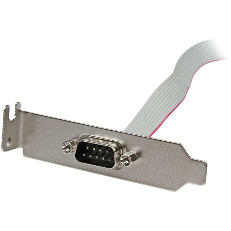 StarTech.com PLATE9M16LP Low Profile 16-Inch DB9 Serial Port Bracket for Motherboards