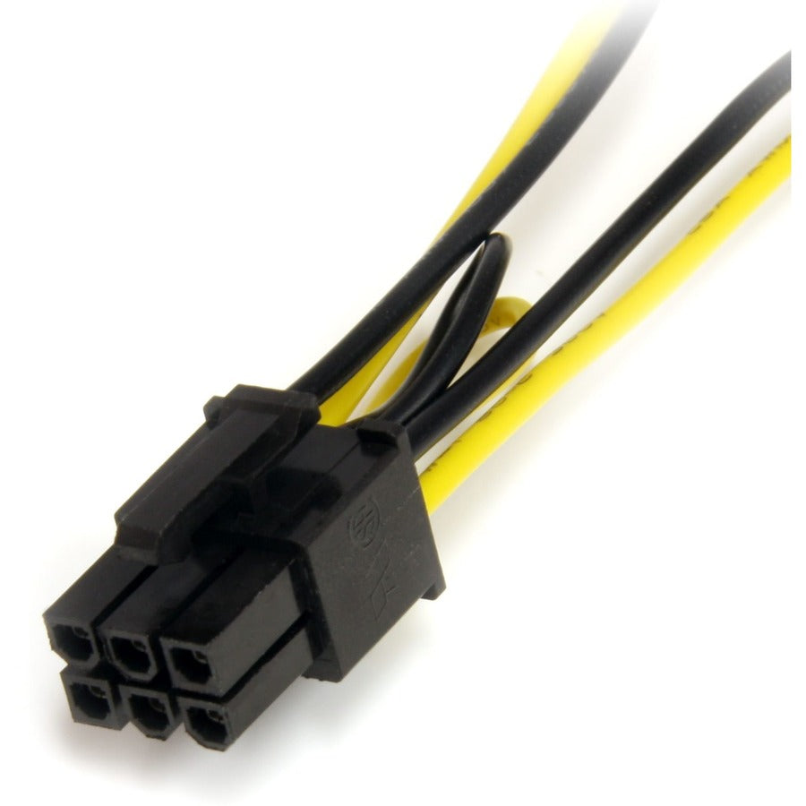StarTech.com 6-inch SATA Power to PCI Express Video Card Power Adapter Cable (SATPCIEXADAP)