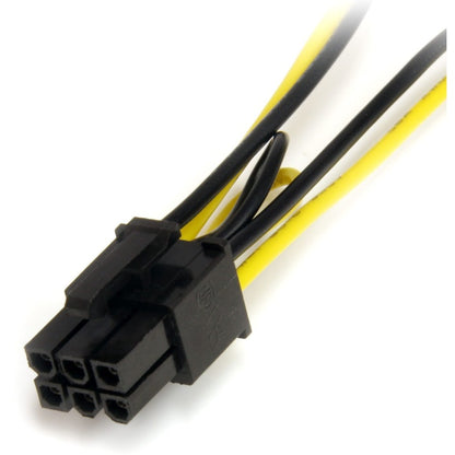 StarTech.com 6-inch SATA Power to PCI Express Video Card Power Adapter Cable (SATPCIEXADAP)
