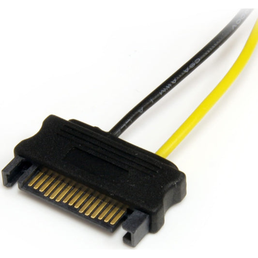 StarTech.com 6-inch SATA Power to PCI Express Video Card Power Adapter Cable (SATPCIEXADAP)