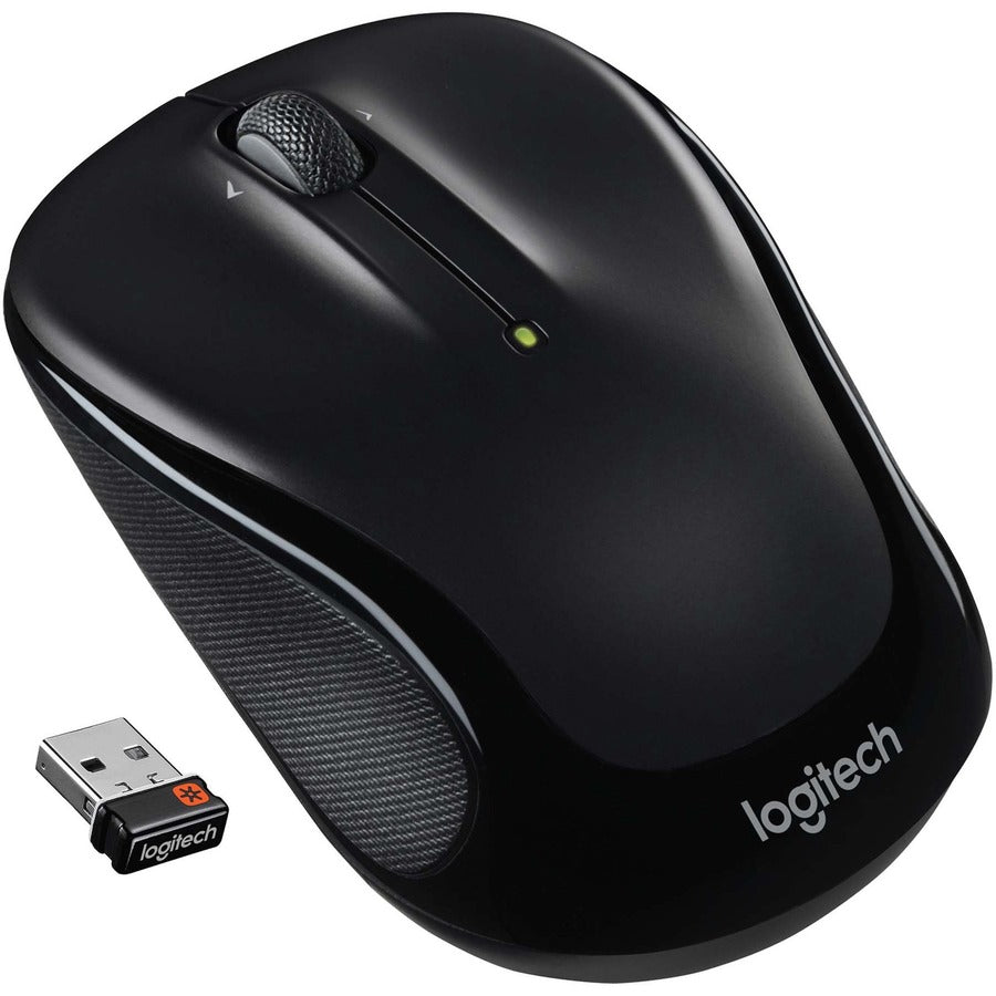 Logitech M325 Wireless Mouse with 2.4 GHz USB Receiver, 1000 DPI Optical Tracking, and 18-Month Battery Life - Black