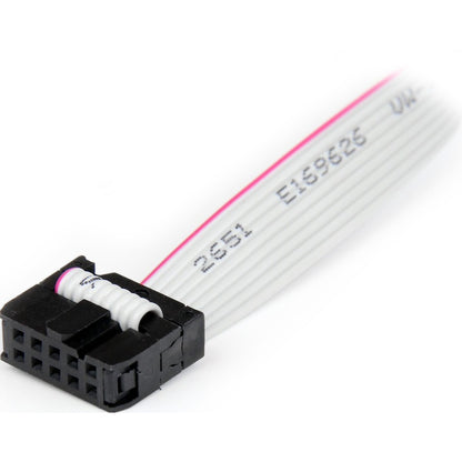 StarTech.com PLATE9M2P16 Dual Port Serial Plate with 2 DB9 Male Ports and 2 IDC10 Female Connectors