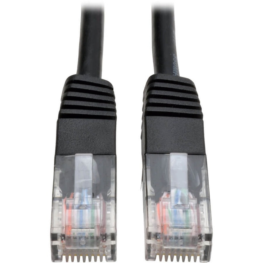 Eaton Tripp Lite Series 15-ft Cat5e 350MHz Molded Ethernet Patch Cable (RJ45 M/M) - Black