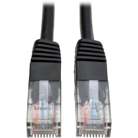 Eaton Tripp Lite Series 15-ft Cat5e 350MHz Molded Ethernet Patch Cable (RJ45 M/M) - Black