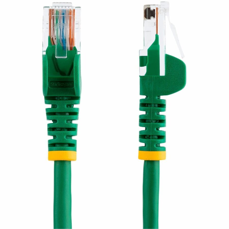StarTech.com 5 ft Green Cat5e Snagless RJ45 Patch Cable with PoE Support