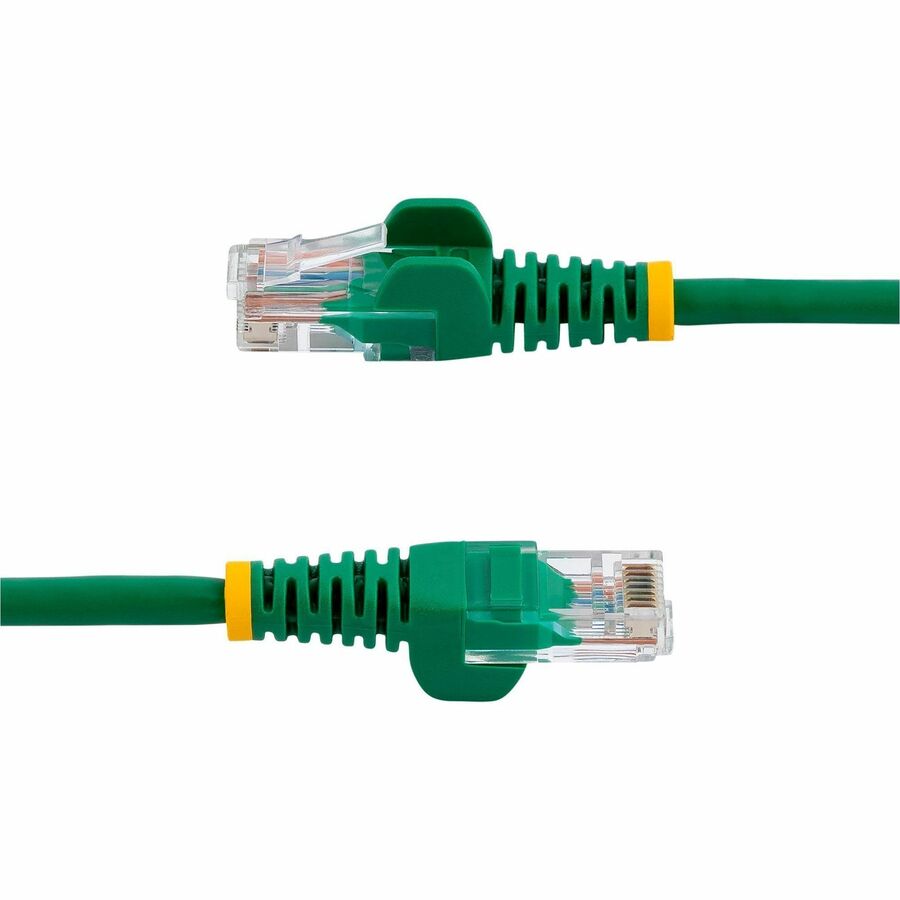 StarTech.com 5 ft Green Cat5e Snagless RJ45 Patch Cable with PoE Support