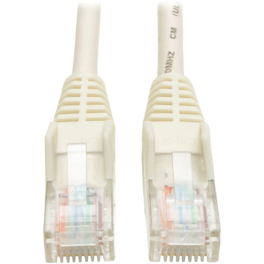 Eaton Tripp Lite Series 50-ft. Cat5e Snagless Ethernet Cable (RJ45 M/M) - White