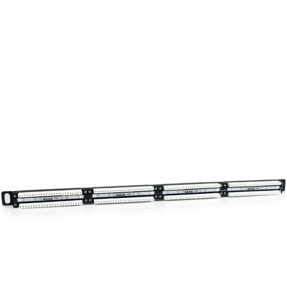 StarTech.com 24 Port 0.5U Cat5e Patch Panel for Rack Mount Ethernet Networks - RJ45 110 Punchdown