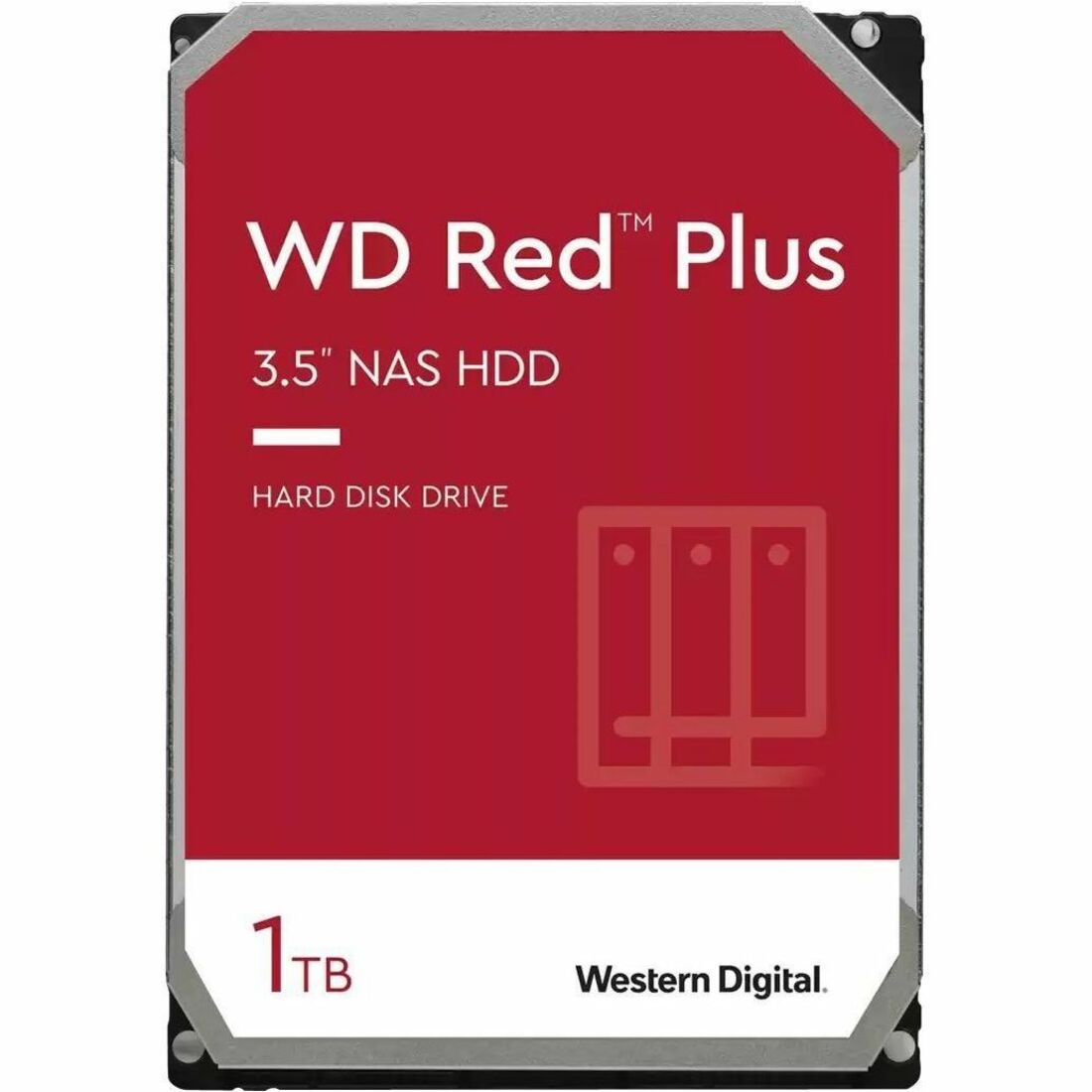 Western Digital Red WD10EFRX 1TB NAS Hard Drive – 3.5-Inch Internal SATA Drive for Home and Office NAS Storage