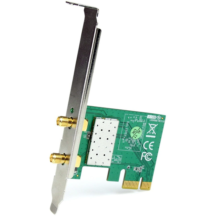 StarTech.com PEX300WN2X2 PCI Express Wireless N Network Adapter - 300 Mbps Wi-Fi 4 with Dual Antennas