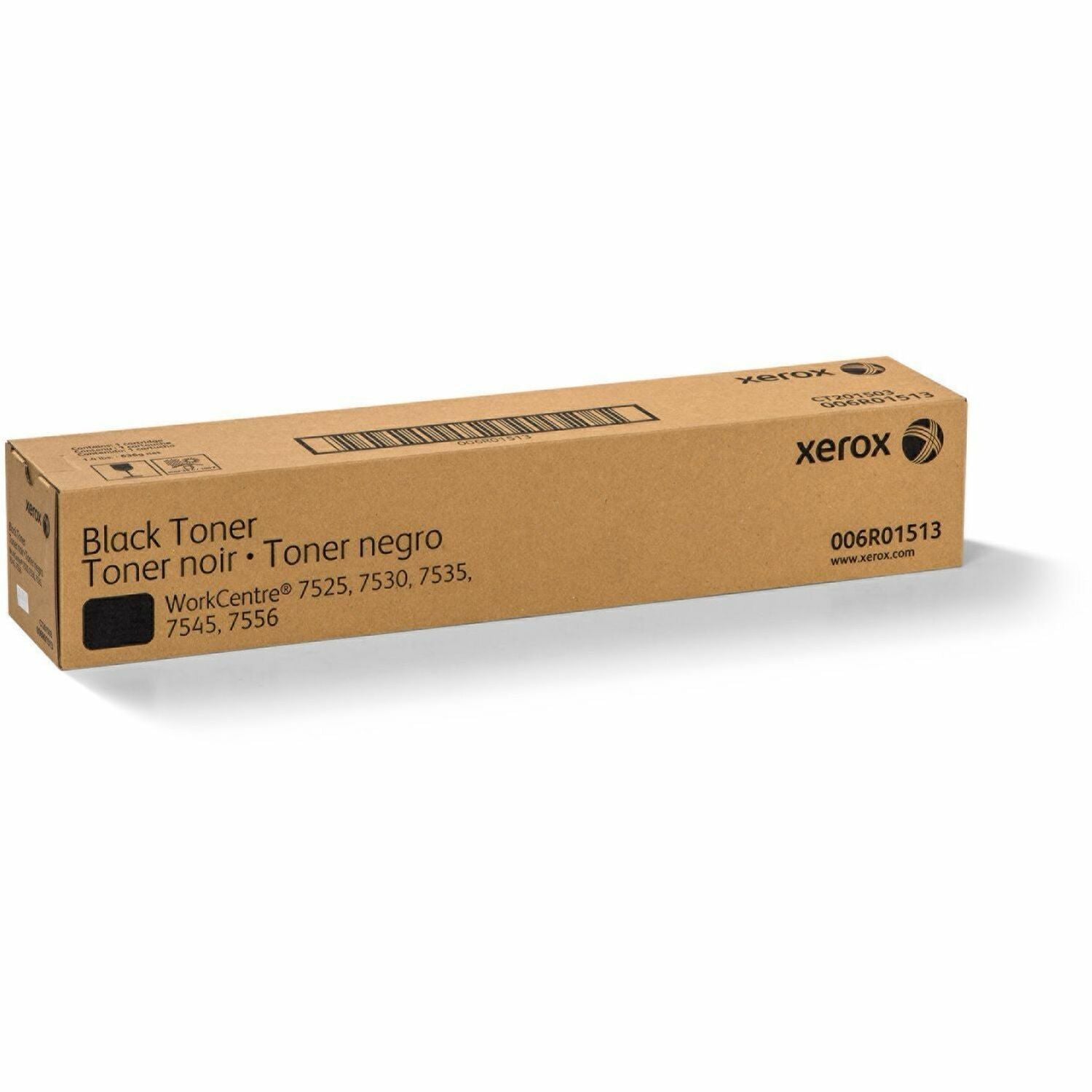Xerox WorkCentre 7855 Black Toner Cartridge – Genuine Xerox Part 006R01513 for High-Quality Laser Printing
