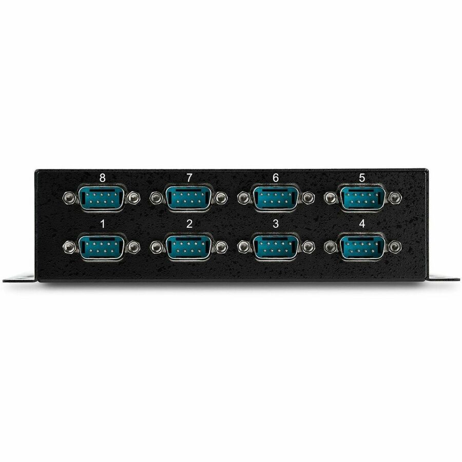 StarTech.com ICUSB2328I Industrial 8-Port USB to Serial Hub with DIN Rail Mounting