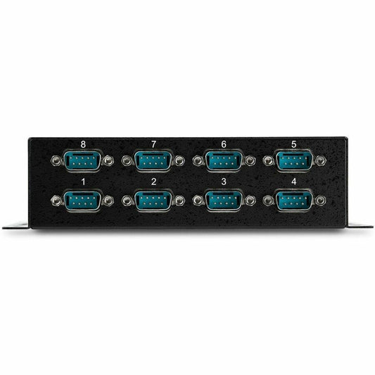StarTech.com ICUSB2328I Industrial 8-Port USB to Serial Hub with DIN Rail Mounting