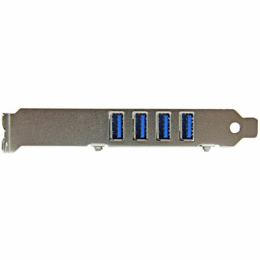 StarTech.com PEXUSB3S4V 4 Port PCIe USB 3.2 Gen 1 Card with SATA Power and UASP Support