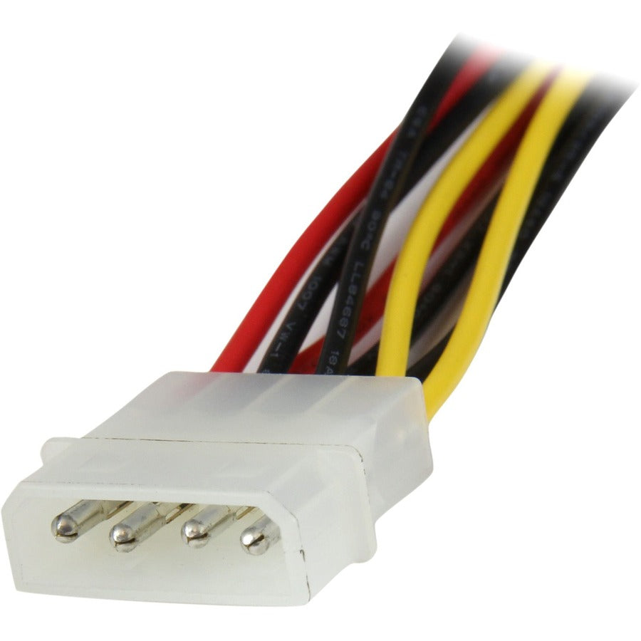 StarTech.com 12-inch LP4 to Dual SATA Power Splitter Cable - PYO2LP4LSATA