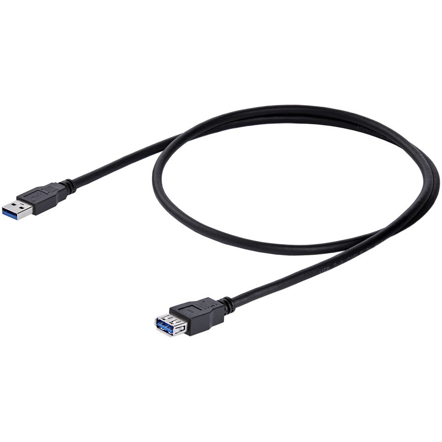 StarTech.com 1 Meter Black SuperSpeed USB 3.0 Extension Cable A to A - M/F