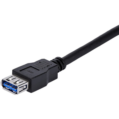 StarTech.com 1 Meter Black SuperSpeed USB 3.0 Extension Cable A to A - M/F