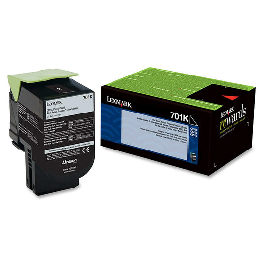 Lexmark Unison 701K Toner Cartridge for Lexmark CS310dn, CS410dn, CS510de – Black Laser Toner by Xerox Corporation