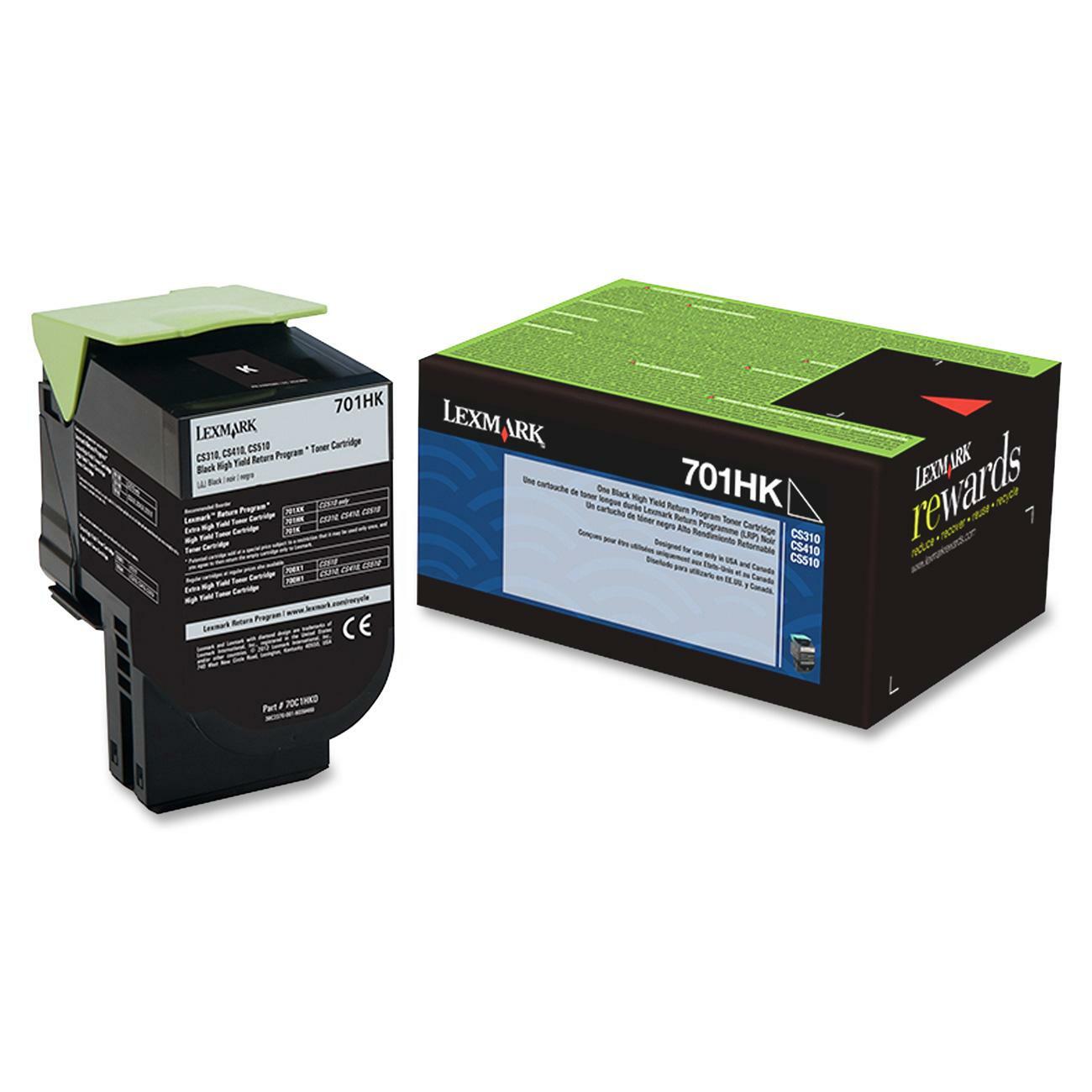 Lexmark Unison 701HK High-Yield Black Toner Cartridge for Lexmark CS310dn and More