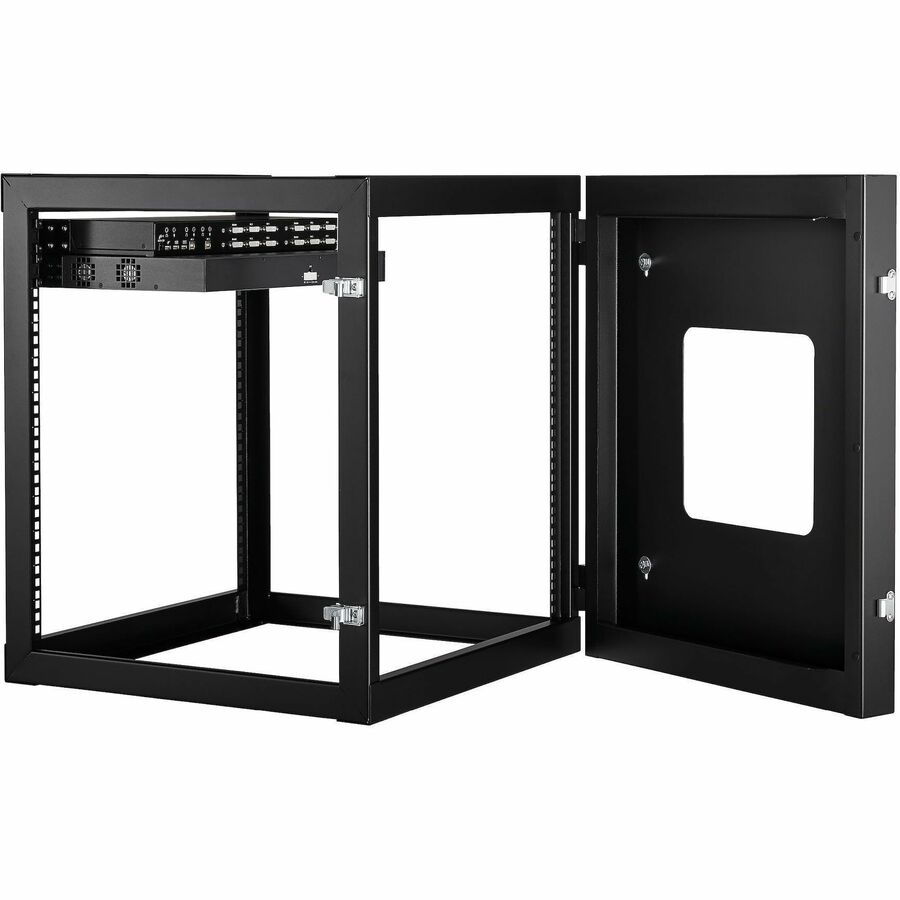StarTech.com 12U Hinged Wall Mount Server Rack with 19-Inch Support, 22-Inch Depth