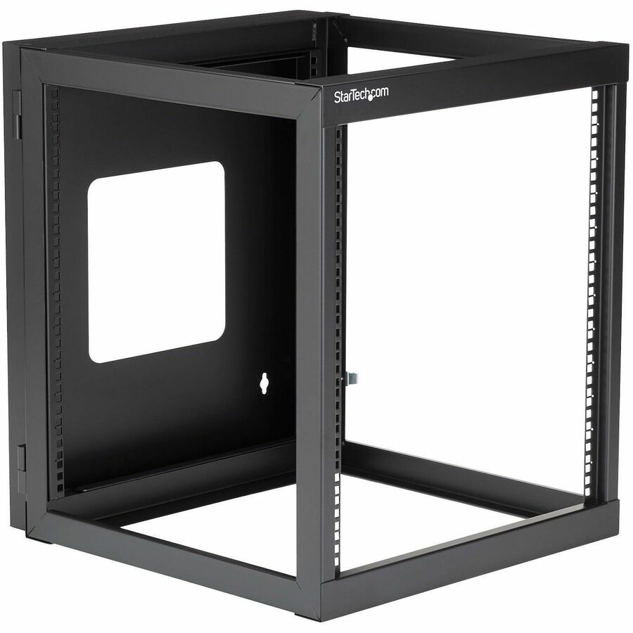 StarTech.com 12U Hinged Wall Mount Server Rack with 19-Inch Support, 22-Inch Depth