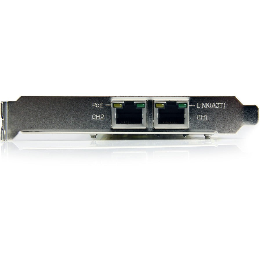 StarTech.com ST2000PEXPSE Dual Port PCI Express Gigabit Ethernet Card with PoE