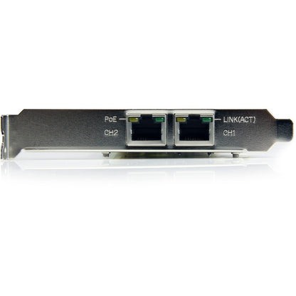 StarTech.com ST2000PEXPSE Dual Port PCI Express Gigabit Ethernet Card with PoE