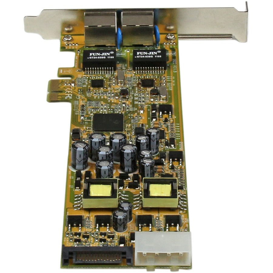 StarTech.com ST2000PEXPSE Dual Port PCI Express Gigabit Ethernet Card with PoE