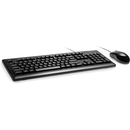 Kensington Keyboard for Life Desktop Set with Spill-Proof Full-Size Keyboard and Optical Mouse