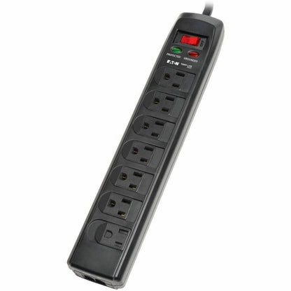 Eaton Tripp Lite Series Protect It! 7-Outlet Surge Protector with Phone Line Protection and 6 ft Cord