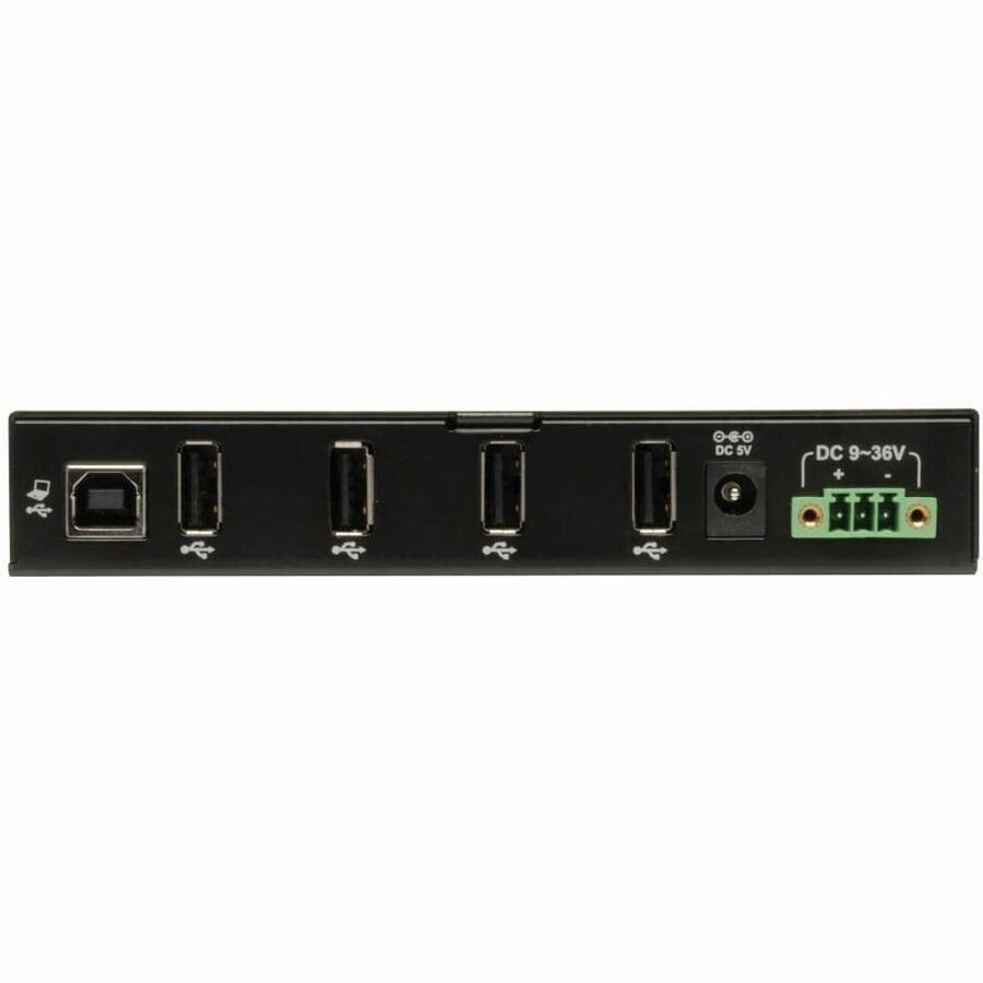 Eaton Tripp Lite Series 4-Port Industrial USB 2.0 Hub with 15 kV ESD Immunity