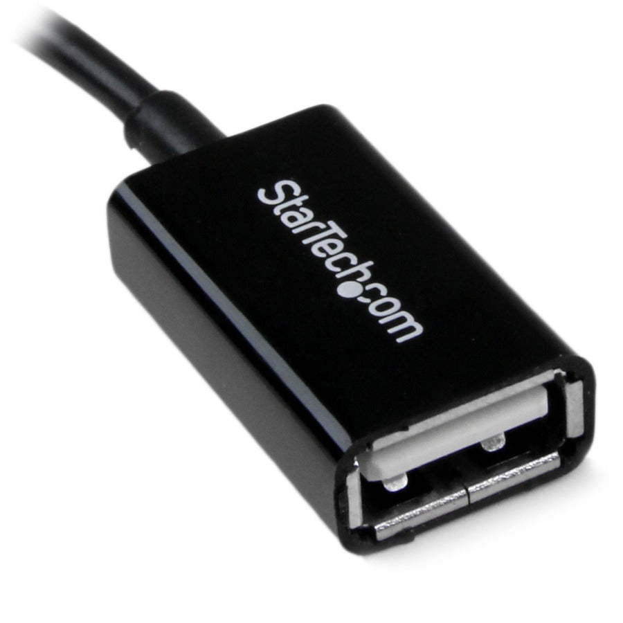 StarTech.com 5-Inch Micro USB to USB OTG Host Adapter UUSBOTG for Smartphones and Tablets