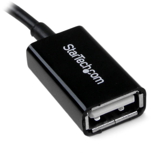 StarTech.com 5-Inch Micro USB to USB OTG Host Adapter UUSBOTG for Smartphones and Tablets