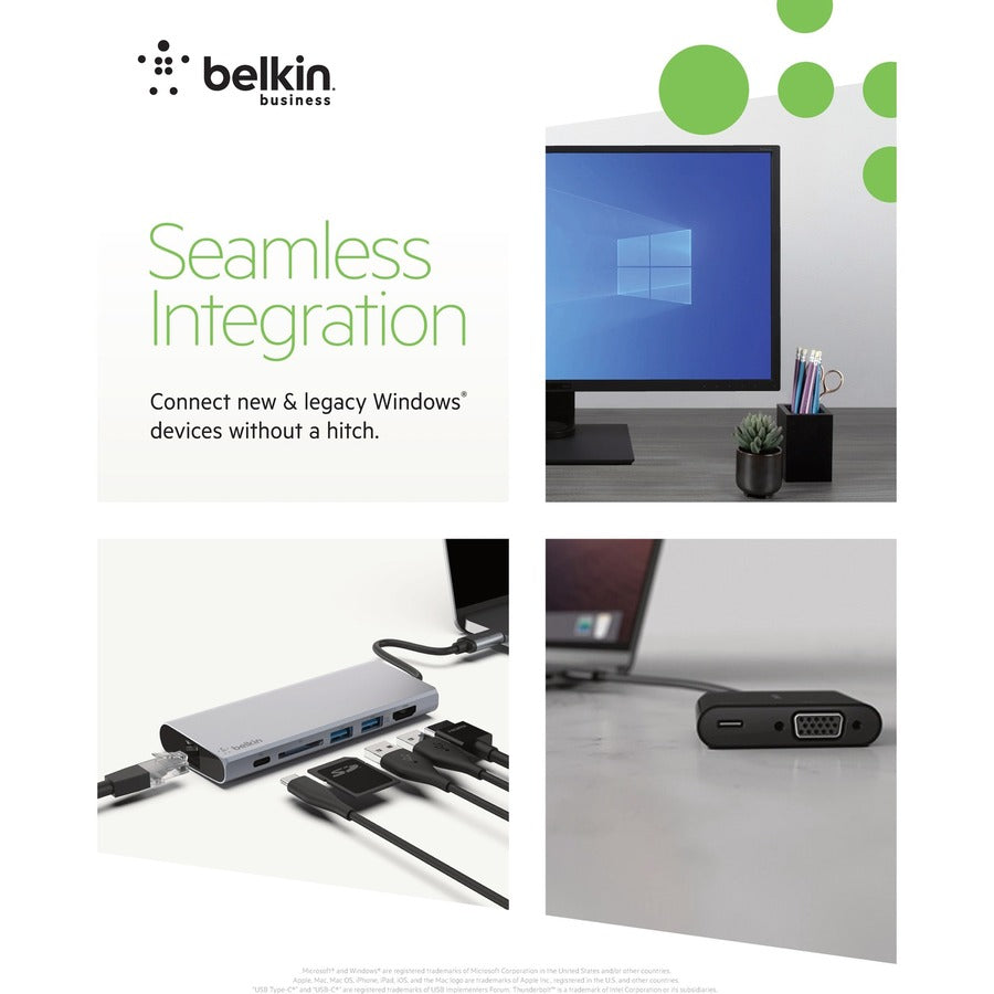 Belkin USB 3.0 to Gigabit Ethernet Adapter B2B048 – Fast Wired Network Connection for Ultrabooks and Tablets