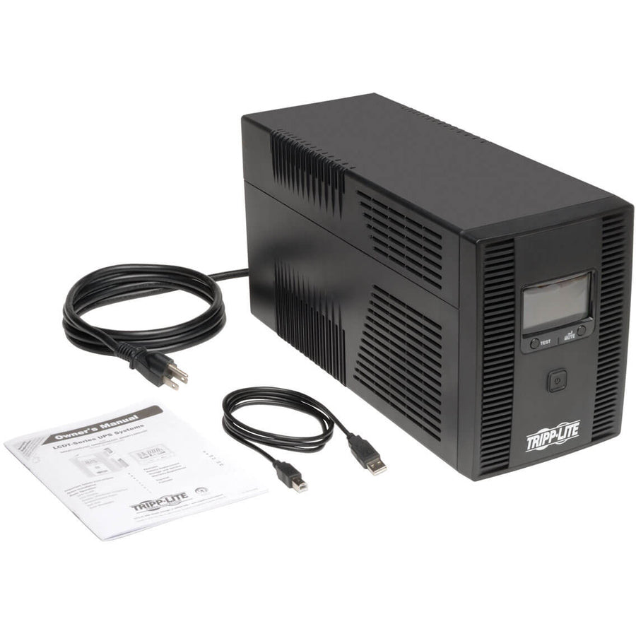 Eaton Tripp Lite Series SmartPro LCD 1300VA 720W Line-Interactive UPS with AVR and LCD Display
