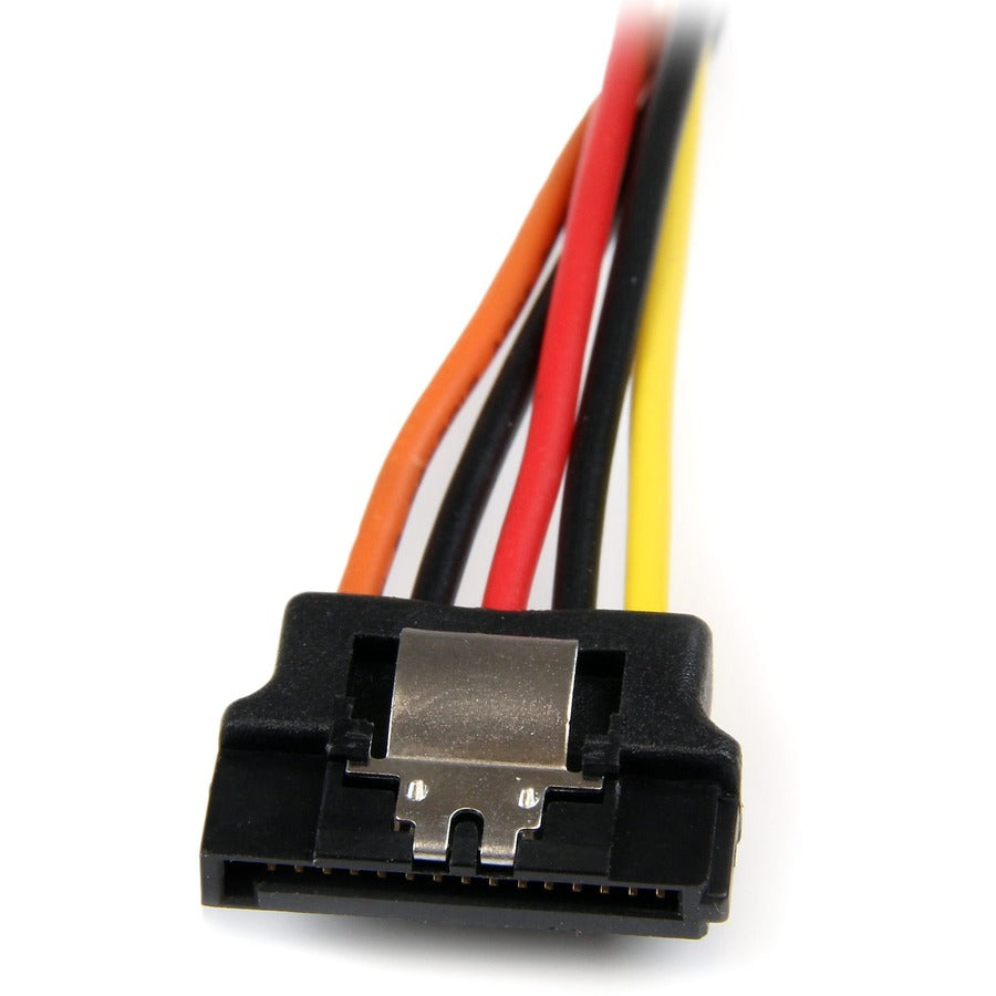 StarTech.com 6-inch Latching SATA Power Y Splitter Cable Adapter - PYO2LSATA