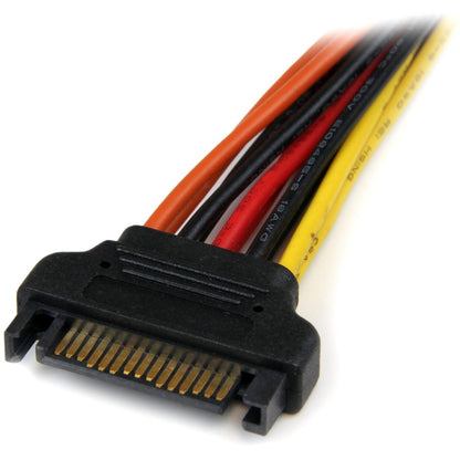StarTech.com 6-inch Latching SATA Power Y Splitter Cable Adapter - PYO2LSATA
