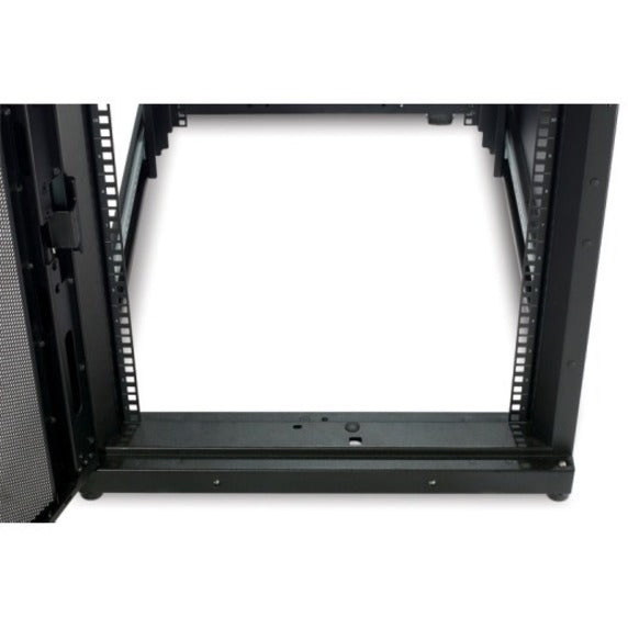 APC NetShelter SX 24U Server Rack Enclosure by Schneider Electric - Black, 19" Wide, Floor Standing