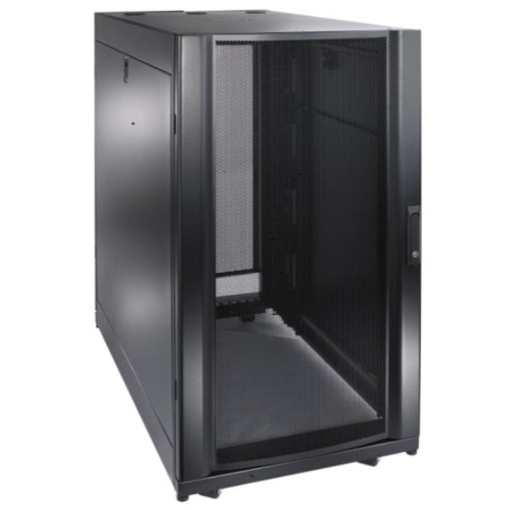 APC NetShelter SX 24U Server Rack Enclosure by Schneider Electric - Black, 19" Wide, Floor Standing