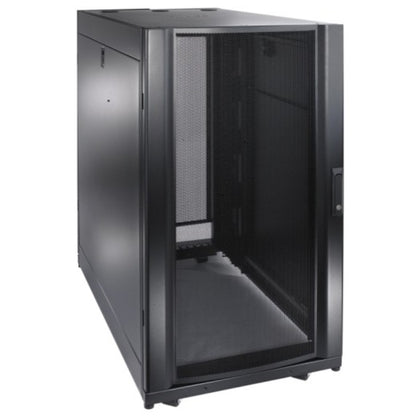 APC NetShelter SX 24U Server Rack Enclosure by Schneider Electric - Black, 19" Wide, Floor Standing