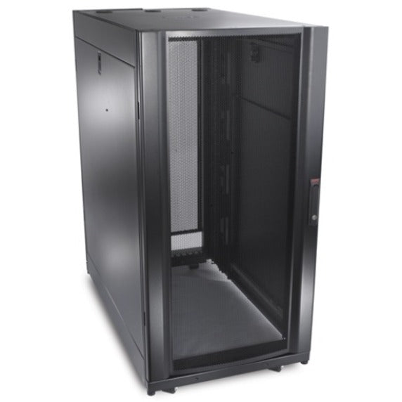 APC NetShelter SX 24U Server Rack Enclosure by Schneider Electric - Black, 19" Wide, Floor Standing