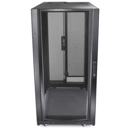 APC NetShelter SX 24U Server Rack Enclosure by Schneider Electric - Black, 19" Wide, Floor Standing