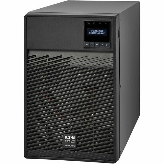 Eaton Tripp Lite Series SmartOnline SU1500XLCD 1500VA Tower UPS with LCD Display and Network Management