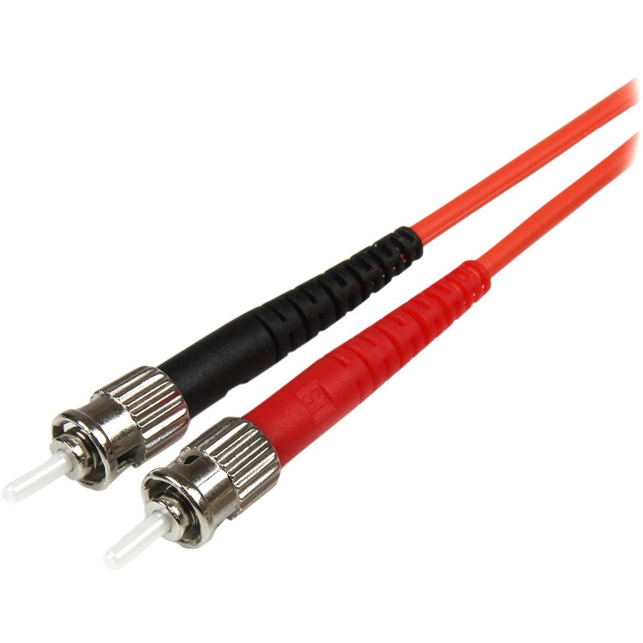 StarTech.com 5m Multimode Duplex Fiber Optic Patch Cable LC to ST - High-Speed 10Gbps, LSZH Jacket