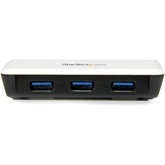 StarTech.com ST3300U3S USB 3.0 to Gigabit Ethernet Network Adapter with 3-Port USB Hub