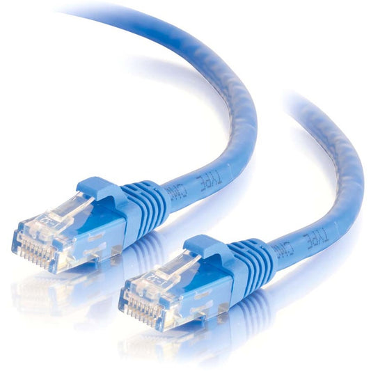 C2G 20ft Cat6 Ethernet Cable - Snagless Unshielded (UTP) - Blue