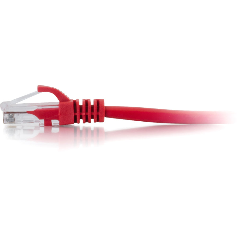Legrand Group C2G 8ft Cat6 Snagless Unshielded Ethernet Patch Cable - Red